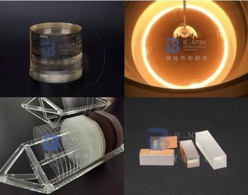 100um schnitt starke ultra dünne LiTaO3 Oblate Z für Pyroelectric-Anwendungen