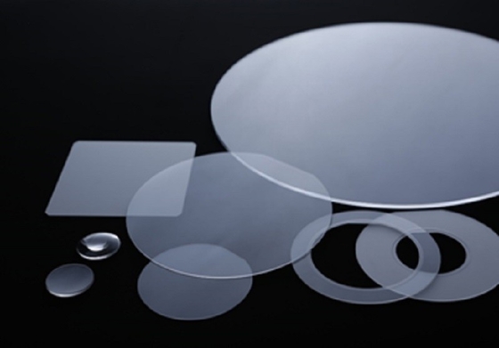 C-Fläche polierte Zoll 0001 430um Sapphire Single Crystal Wafers 2