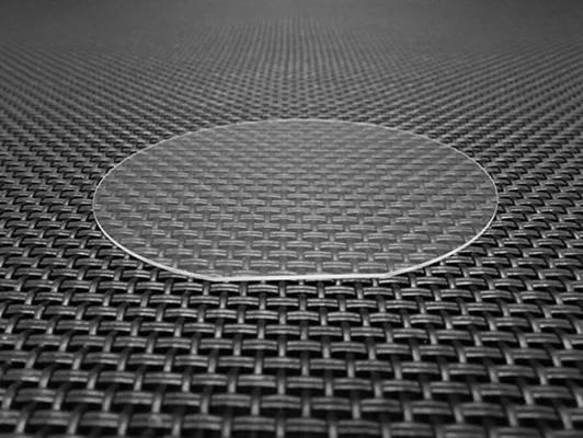Saphir Al2O3 Kristall Substrat Ultrathin 2" 3" doppelseitig poliert für optische Zwecke