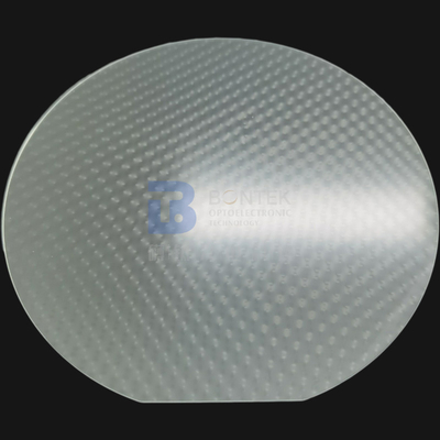 150mm 200mm fixiertes Silikon-Oblaten-Borosilicat mit Ebenen-oder Kerben-Rand-Boden