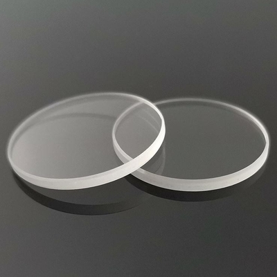Sapphire Al 2O3 Crystal Substrate 2" 3" 4" doppelte Seite poliert für optischen Gebrauch