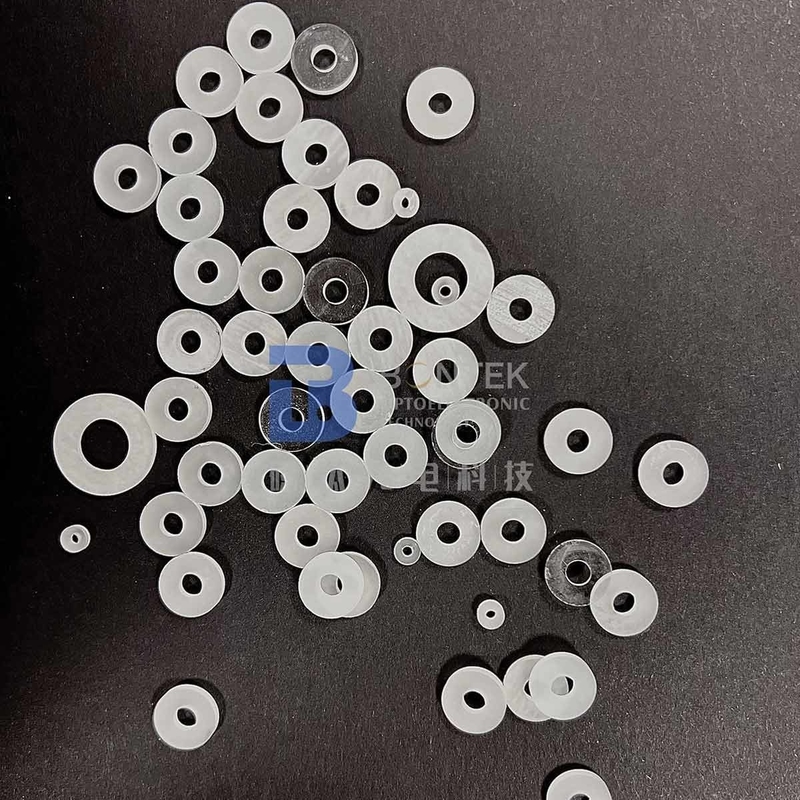 X-geschnittene Y-geschnittene doppelte Standardseite Crystal Quartz Rings IEEE eingehüllt für Druck-Sensor
