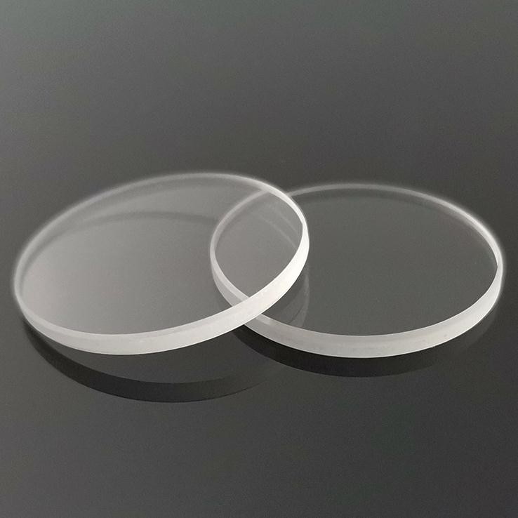 Sapphire Al 2O3 Crystal Substrate 2" 3" 4" doppelte Seite poliert für optischen Gebrauch