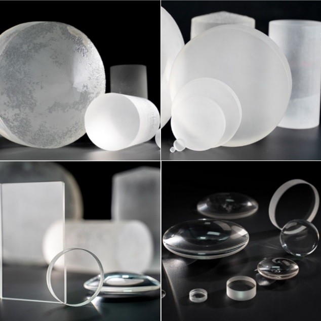 OPTIK-Windows-Linsen des Magnesium-Fluorid-MgF2 Infrarotfür Gebrauch von UV zum Infrarot