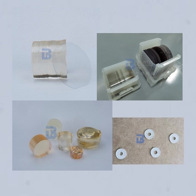 Piezoelektrischer Schnitt Ring Lithium Niobate Wafer Orientations 36Y